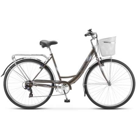 Велосипед STELS Navigator-395 28 Z010 20 Золотисто-серый металлик