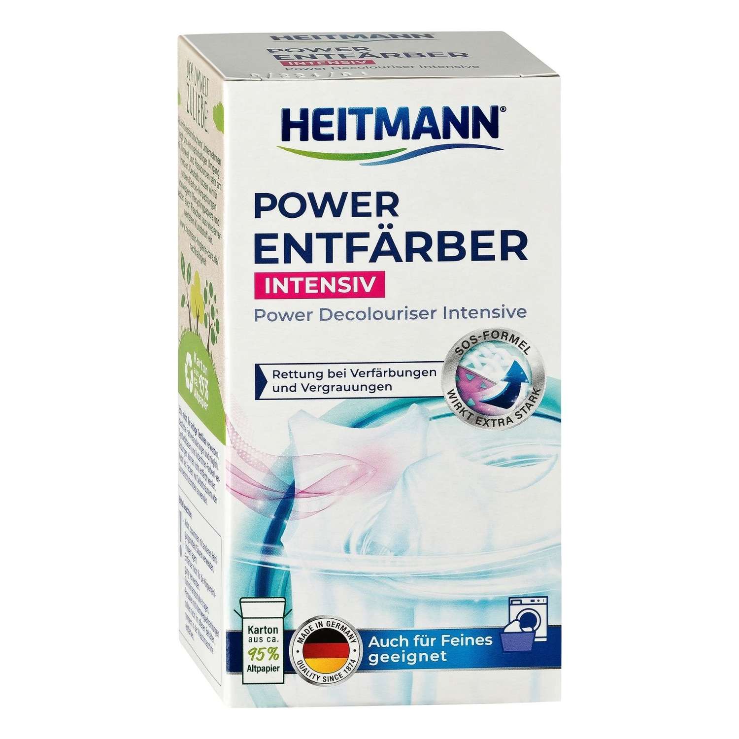 Средство для обесцвечивания Heitmann Power Entfarber сильнодействующее 250 гр - фото 1