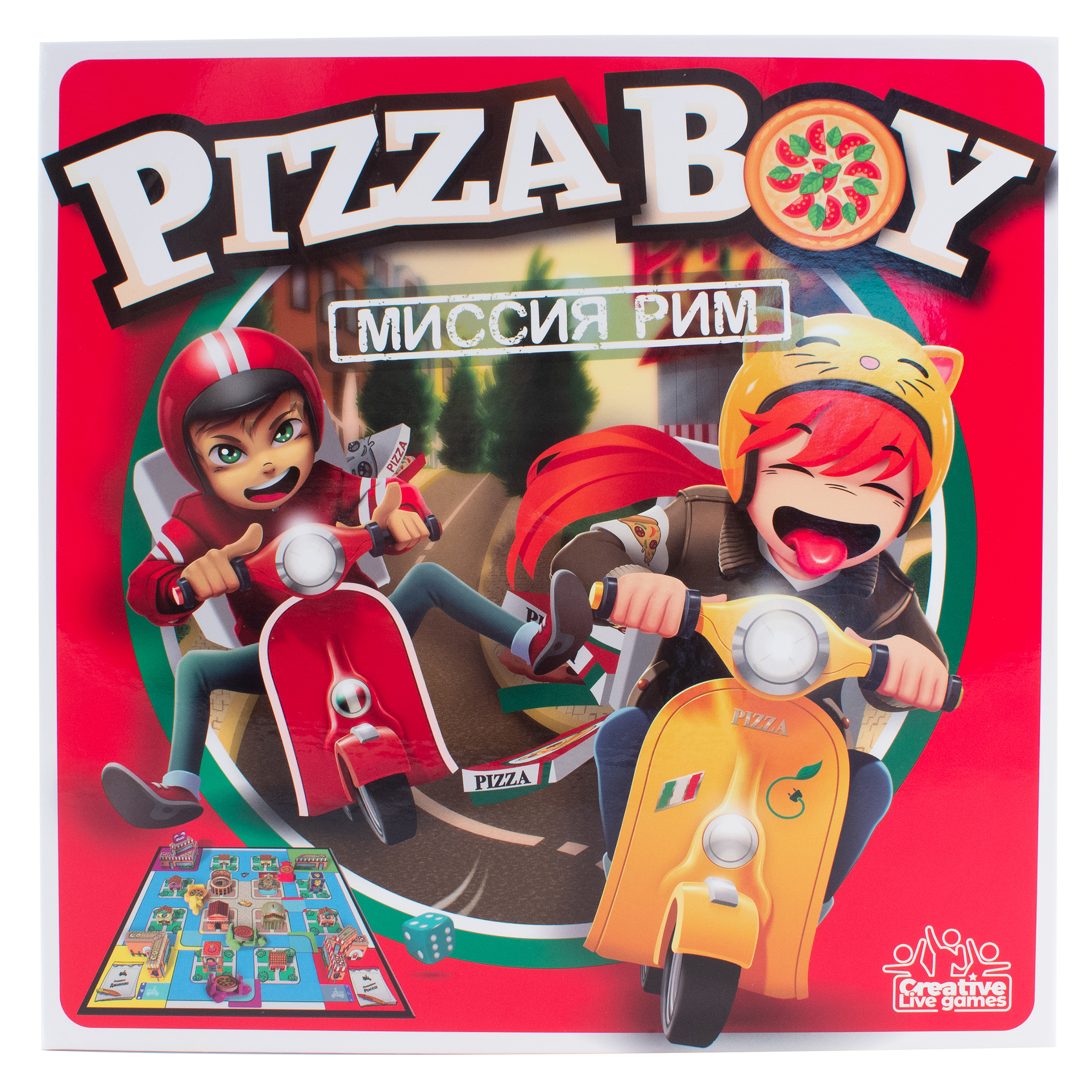 Игра настольная YWOW GAMES Пицца Бой 1900013 - фото 1