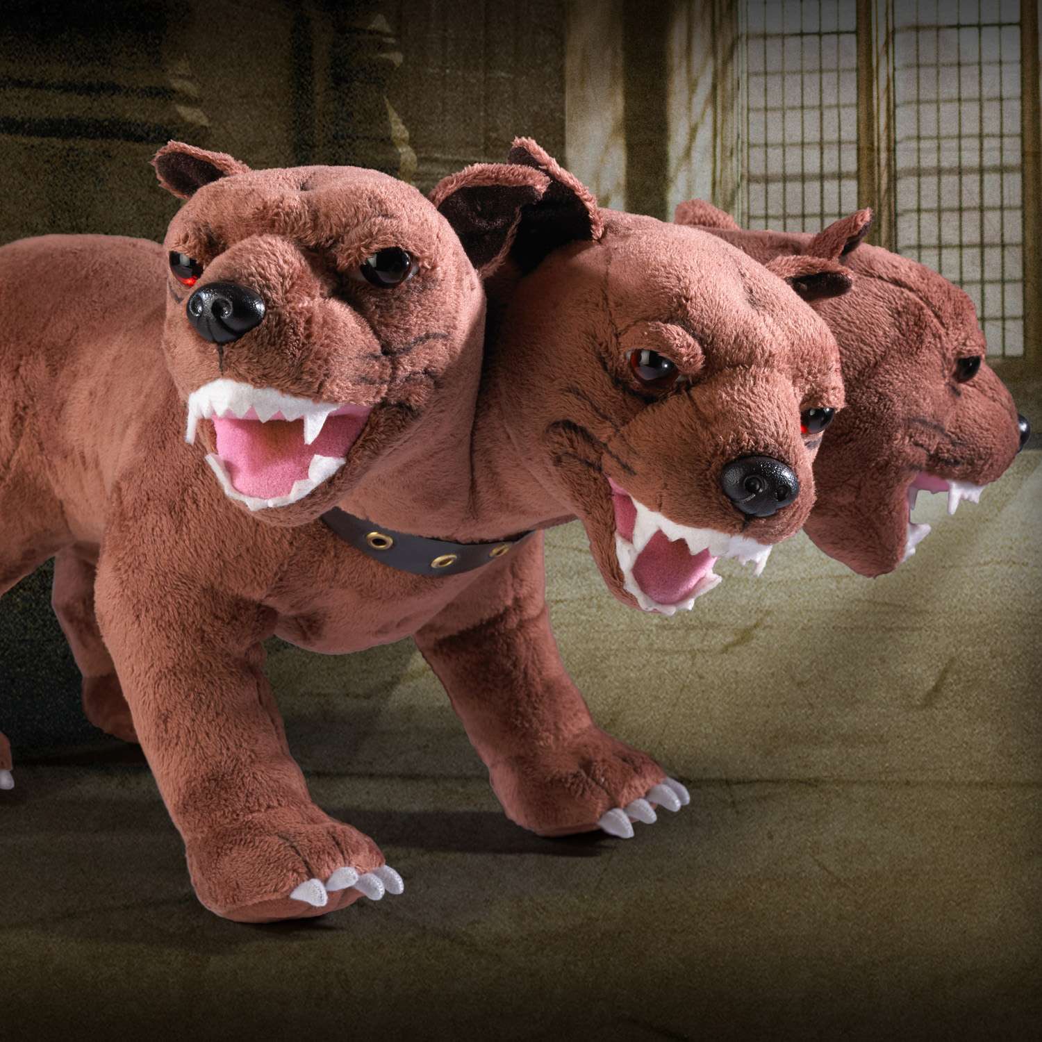 Мягкая игрушка Harry Potter Трёхголовый пёс Пушок 20 см - фото 2