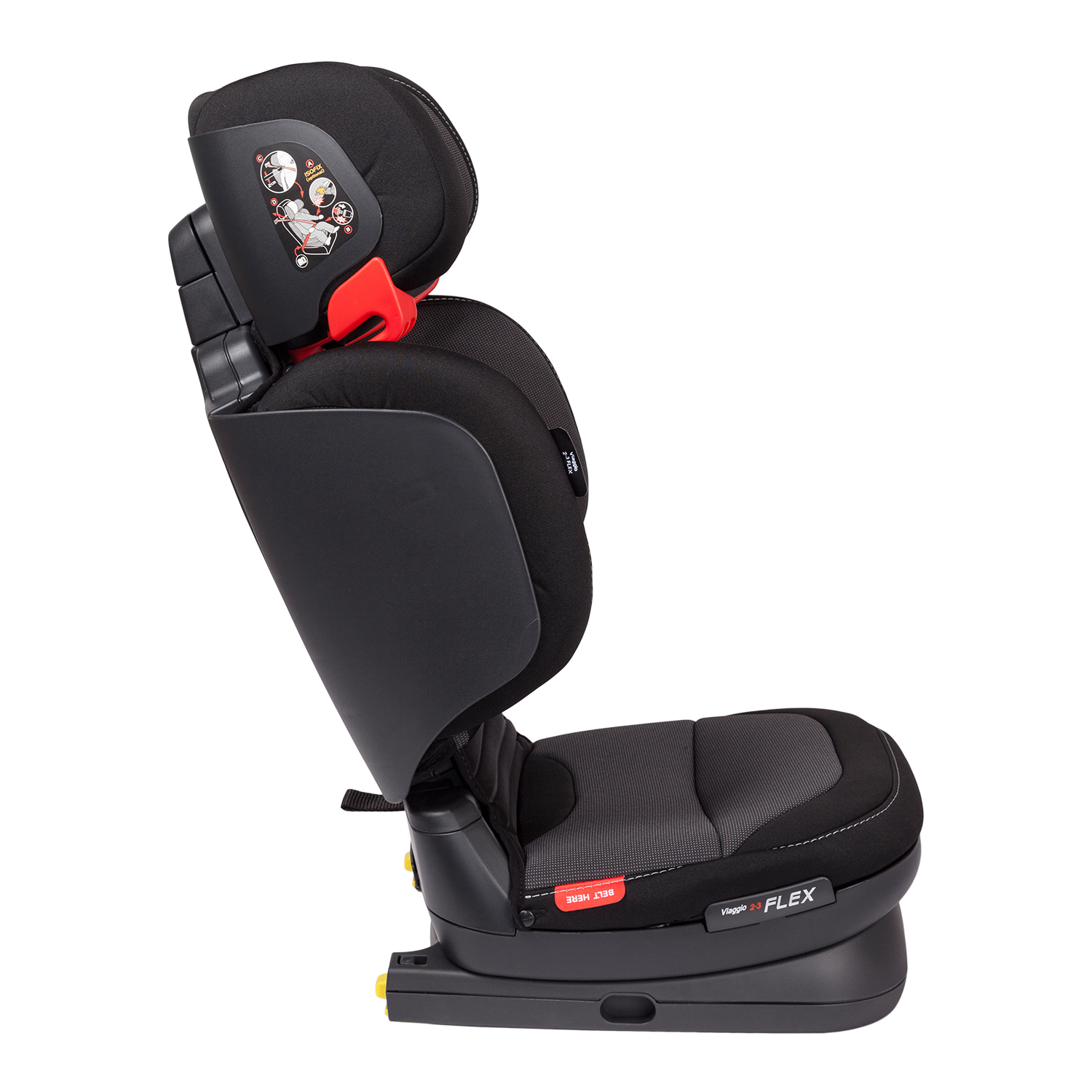 Автокресло Peg-Perego Viaggio Flex Crystal Black - фото 11