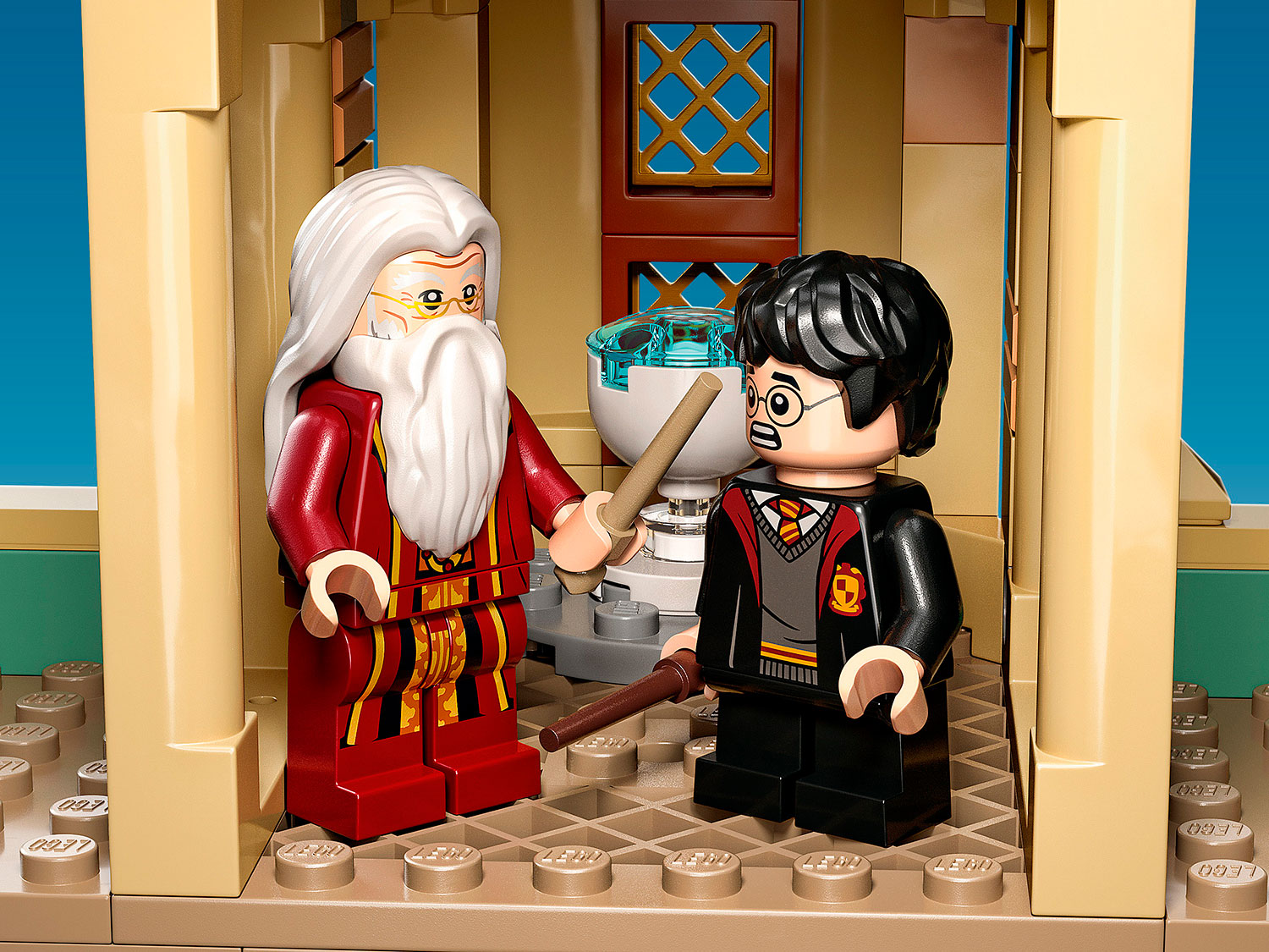 Конструктор LEGO HARRY POTTER Хогвартс кабинет Дамблдора - фото 17