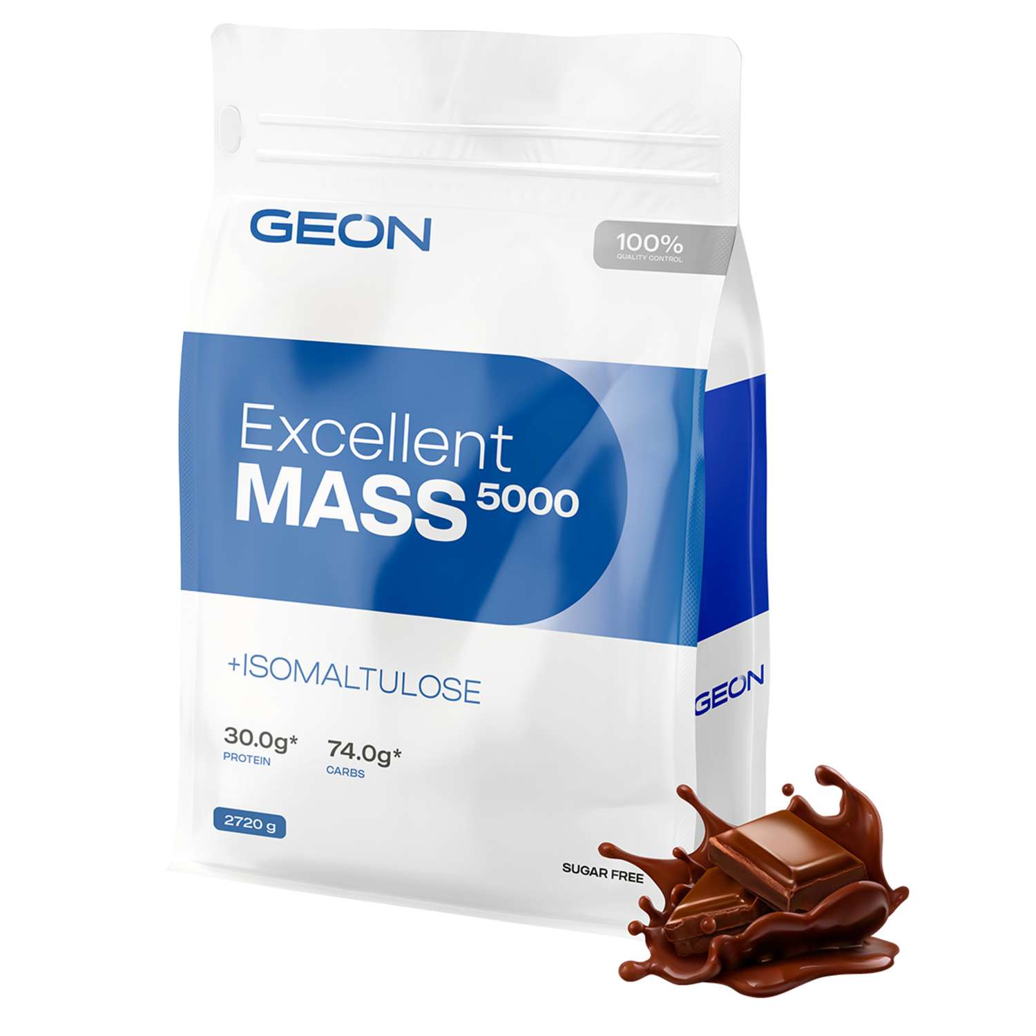 Гейнер Geon Экселент МАСС 5000 2.72 кг Шоколад - фото 1