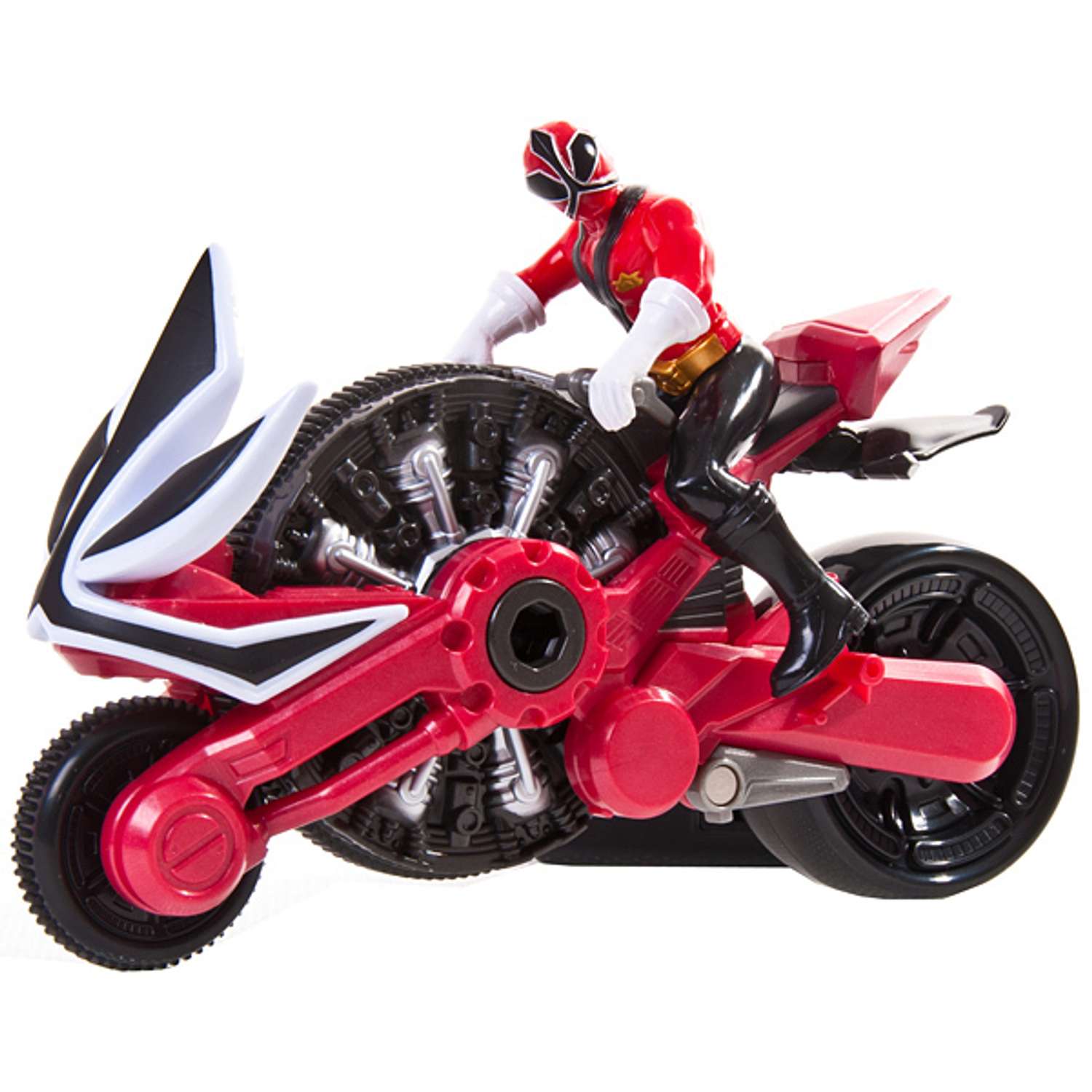 Игровой набор Power Rangers Power Rangers Мотоцикл с Могучим рейнджером 10 см в ассортименте 31550 - фото 1