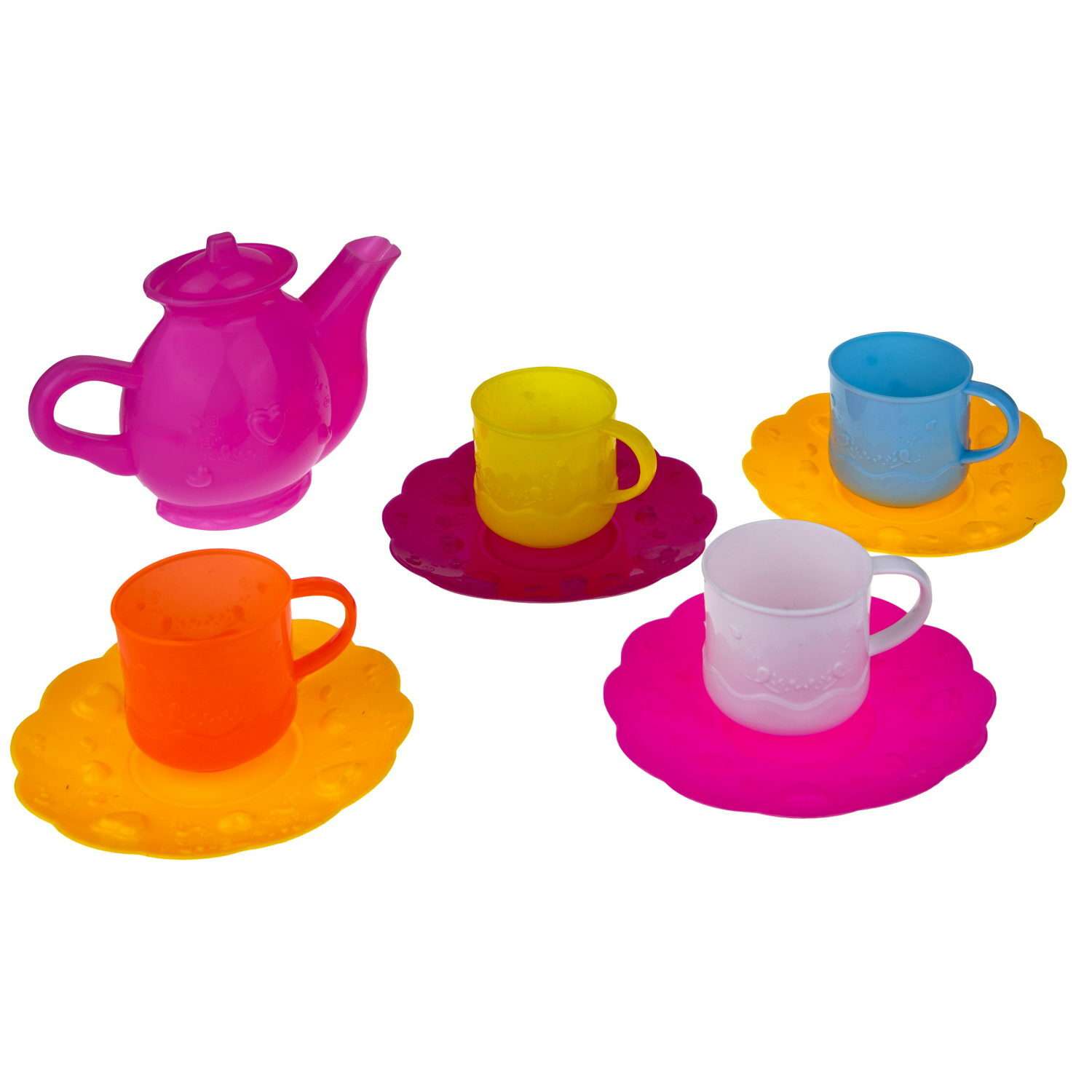 Игровой набор 1TOY Посуда для чаепития  по цене 199 ₽ в интернет .