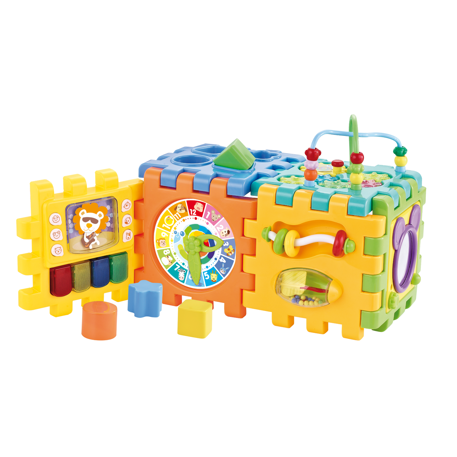 Развивающая игрушка бизи-куб SHARKTOYS сортер - фото 2