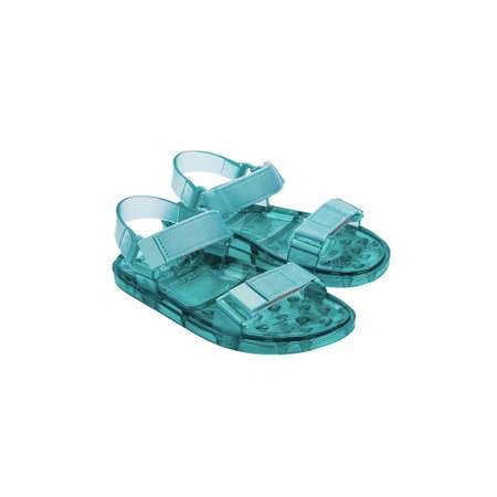 Off white jelly sandals sales green