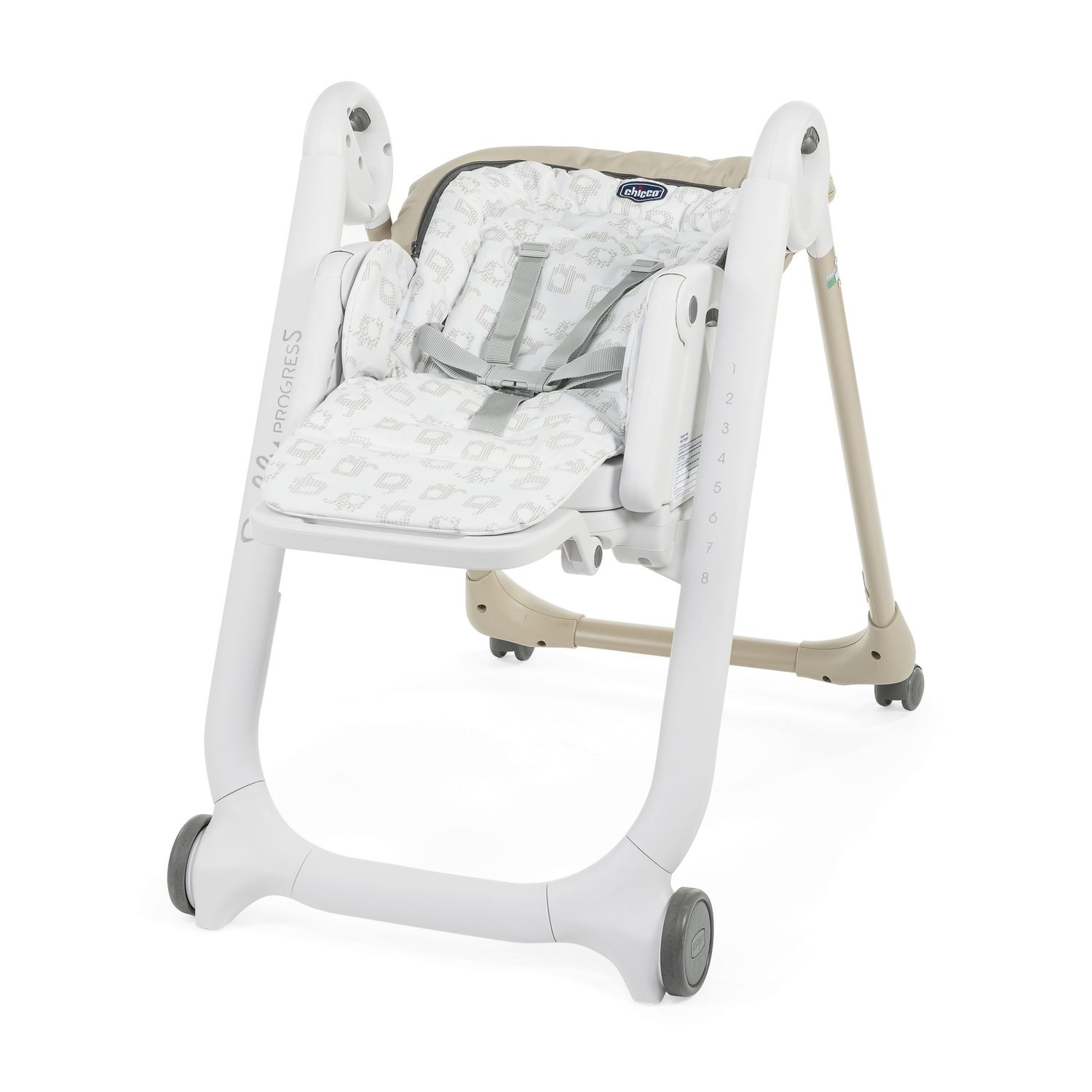 Стульчик Chicco Polly Progress5 Beige - фото 2