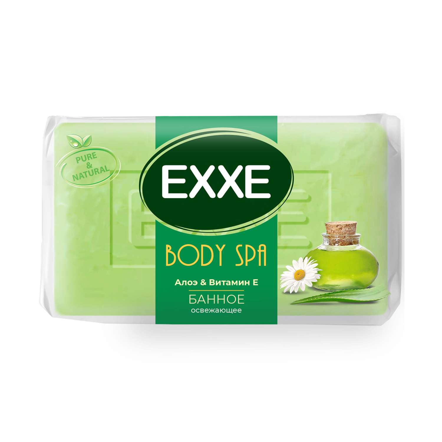 Мыло банное EXXE body spa алоэ и витамин е 160 г - фото 1