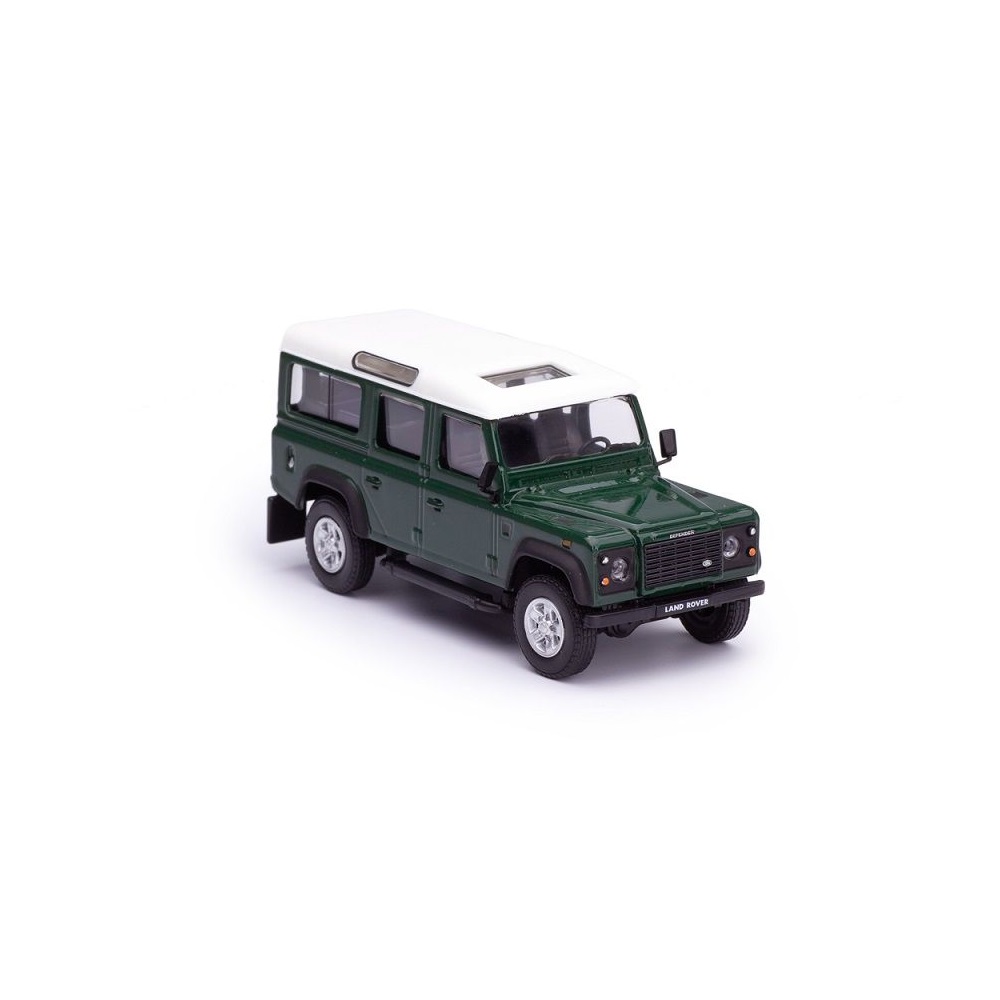 Внедорожник CARARAMA Land Rover 1:43 без механизмов зеленый 34331 - фото 2