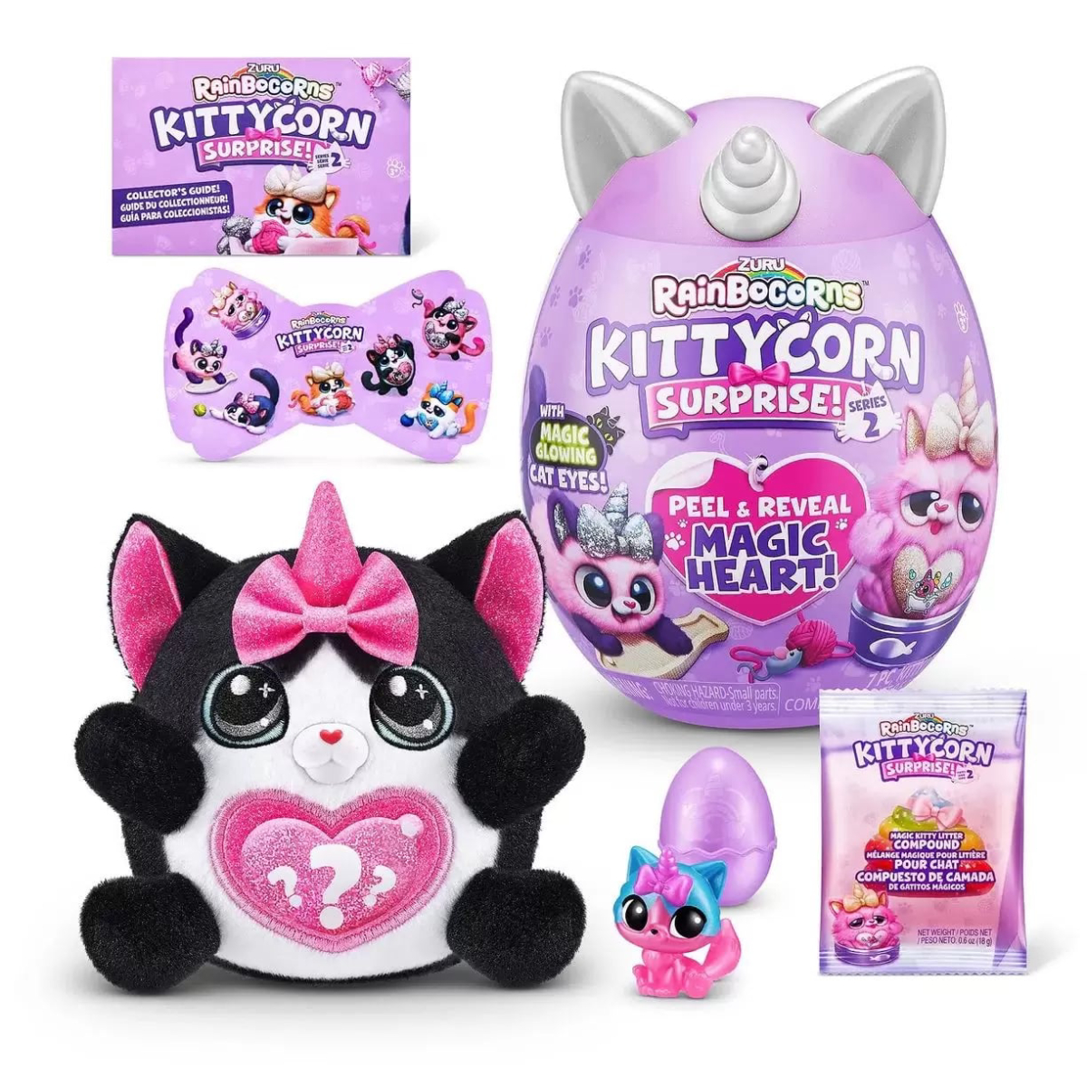 Игровой набор с куклой Zuru Rainbocorns Kittycorn Surprise 9279 00-00019109 - фото 5