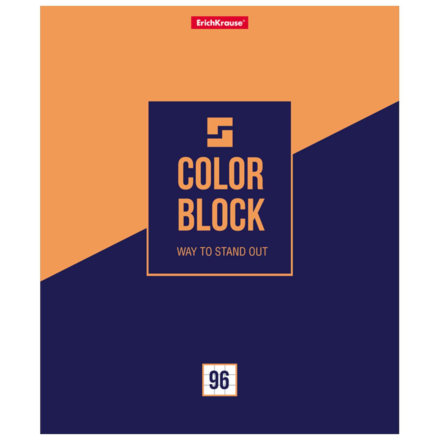 Тетрадь ErichKrause Color Block А5+ Клетка 96л в ассортименте 49645 - фото 3