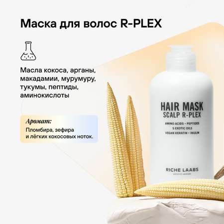 Пептидный набор RICHE R-PLEX для защиты и восстановления поврежденных волос