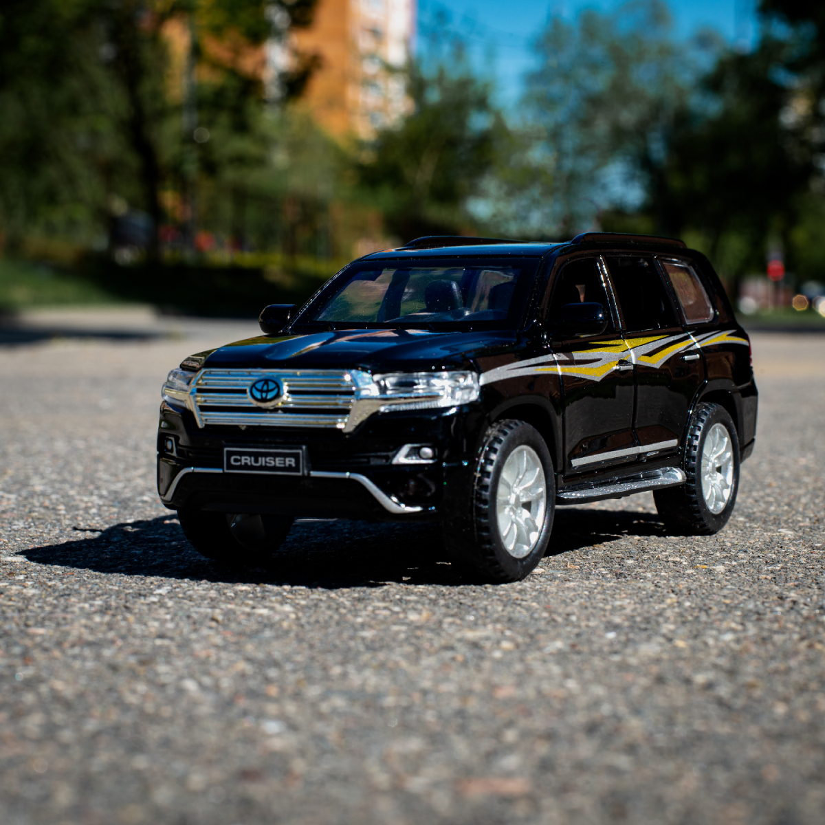 Автомобиль Che Zhi Toyota 1:32 CZ13 blk - фото 6