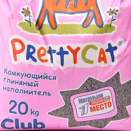 Наполнитель для кошек PrettyCat Euro Mix комкующийся 20кг