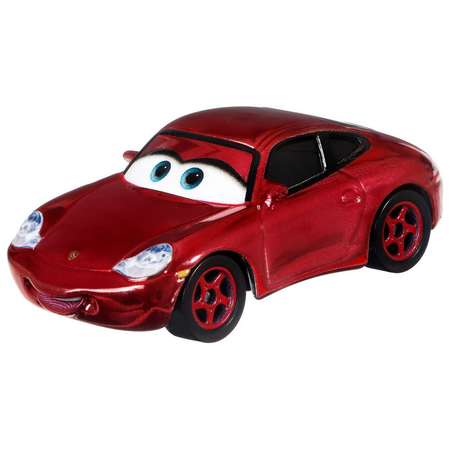 Машинка Cars Герои мультфильмов масштабная Красная гонка Салли GRR92