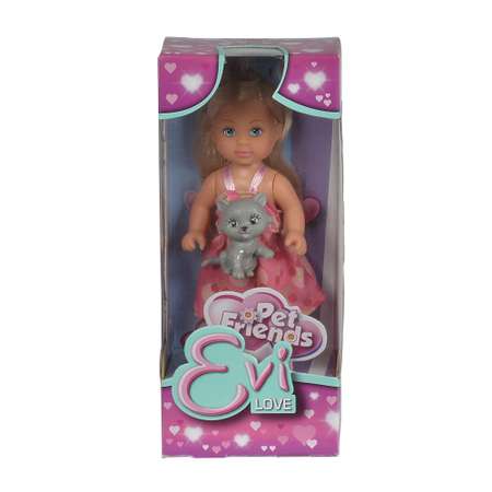 Кукла Evi Еви с зверюшкой 12 см в ассортименте