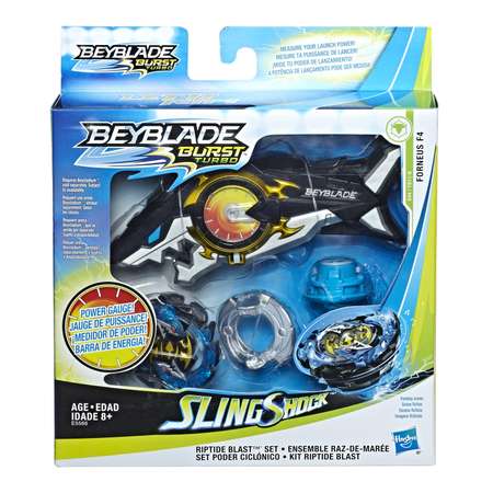 Набор игровой BeyBlade Пусковое устройство Слингшок взрыв E5566EU4