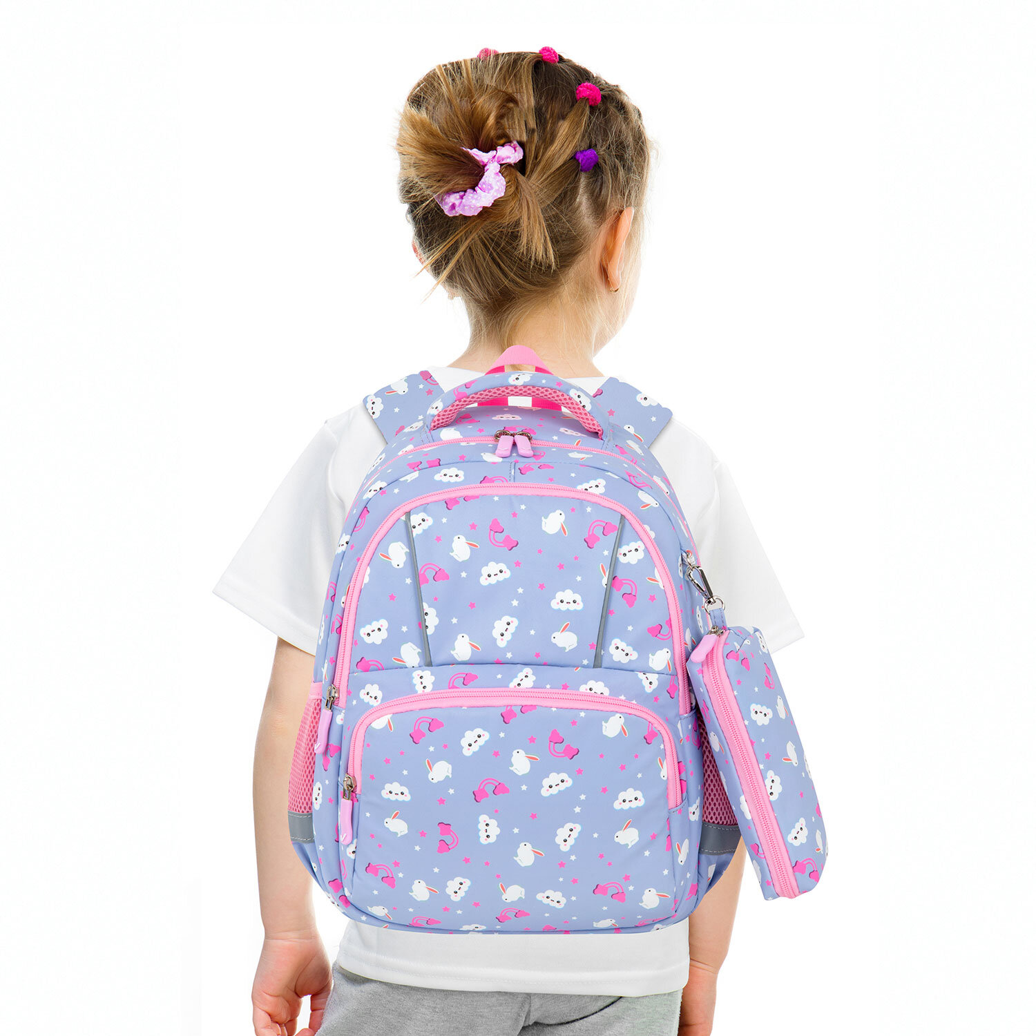 Рюкзак школьный Brauberg для девочки детский в школу - фото 3