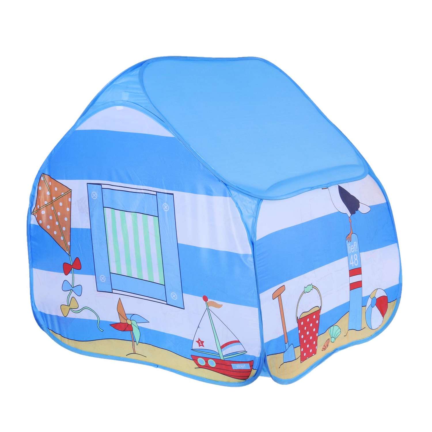 Палатка Sima-Land детская игровая Морской домик - фото 3