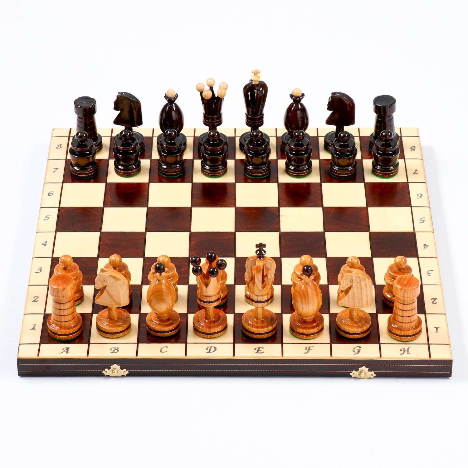 Шахматы Sima-Land «Королевские» 49х49 см король h 12 см пешка h 6 см - фото 1
