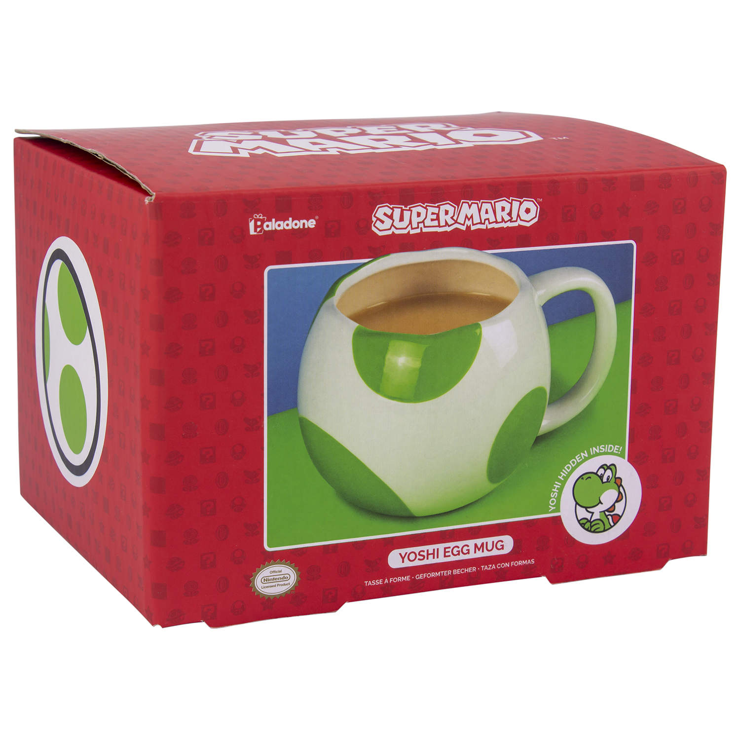 Кружка PALADONE 3D Super Mario Yoshi Egg Shaped Mug PP4911NN - фото 2