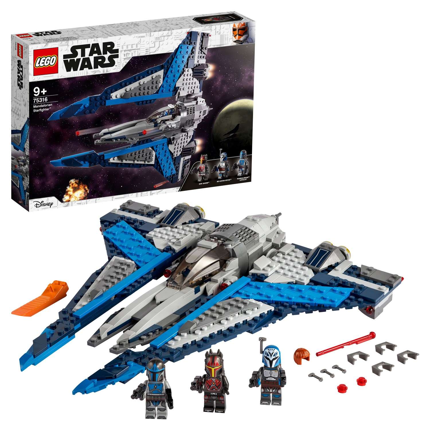 Конструктор LEGO Star Wars Звездный истребитель мандалорцев 75316 - фото 1