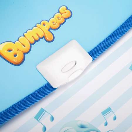 Папка-портфель Deli Bumpees А4 2отделения Голубой EZ60002BLUE