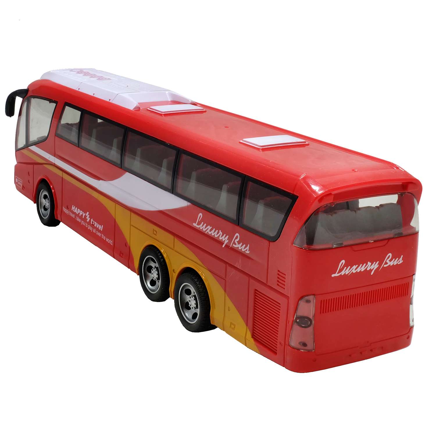 Автобус HK Industries РУ Красный 666-694A - фото 4