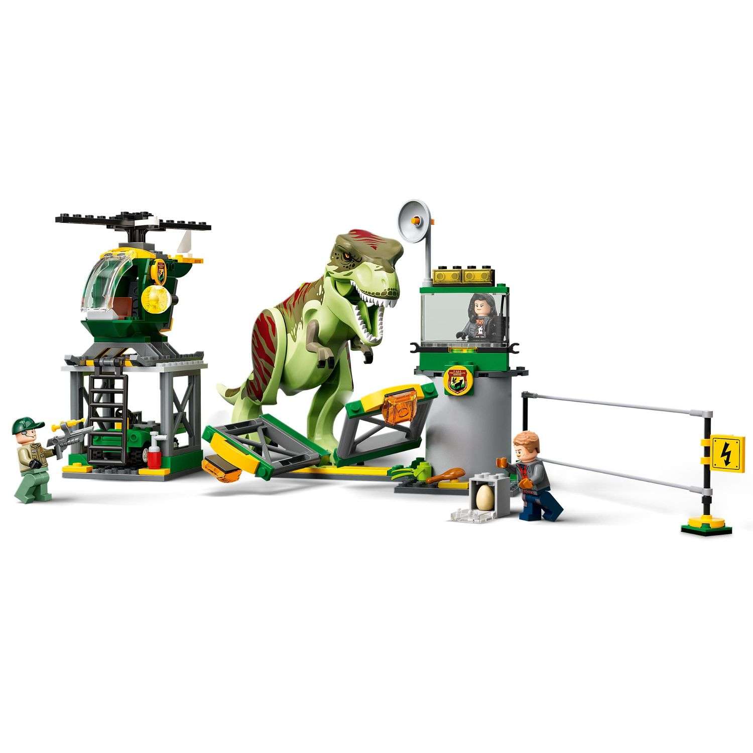 Конструктор LEGO Jurassic World Побег тираннозавра 76944 - фото 3