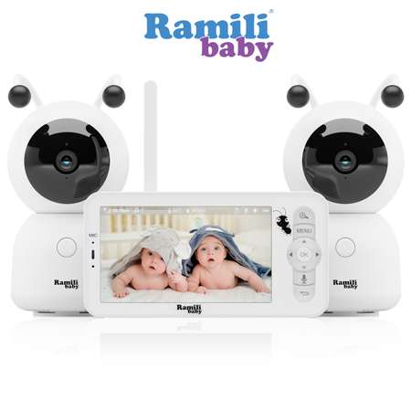 Видеоняня Ramili RV100X2 / Две камеры в комплекте