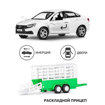 Автомобиль АВТОпанорама LADA инерционный