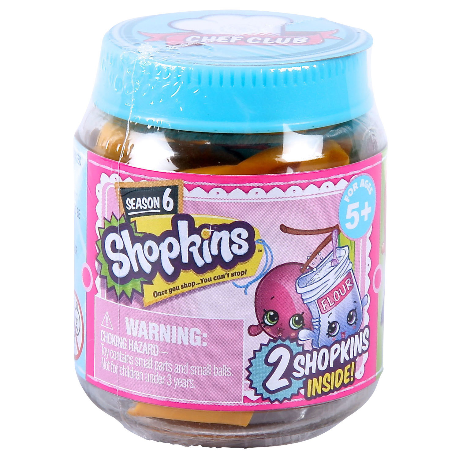 Набор фигурок Shopkins 2 шт в банке в непрозрачной упаковке (Сюрприз) - фото 1