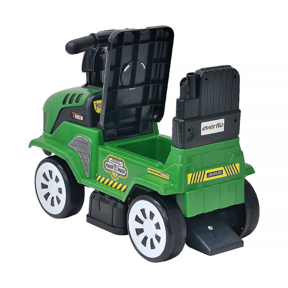 Детская каталка EVERFLO Tractor ЕС-913 green - фото 5