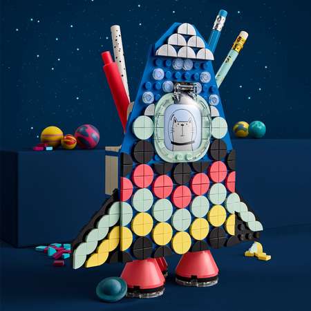 Конструктор LEGO DOTS Подставка для карандашей блочный