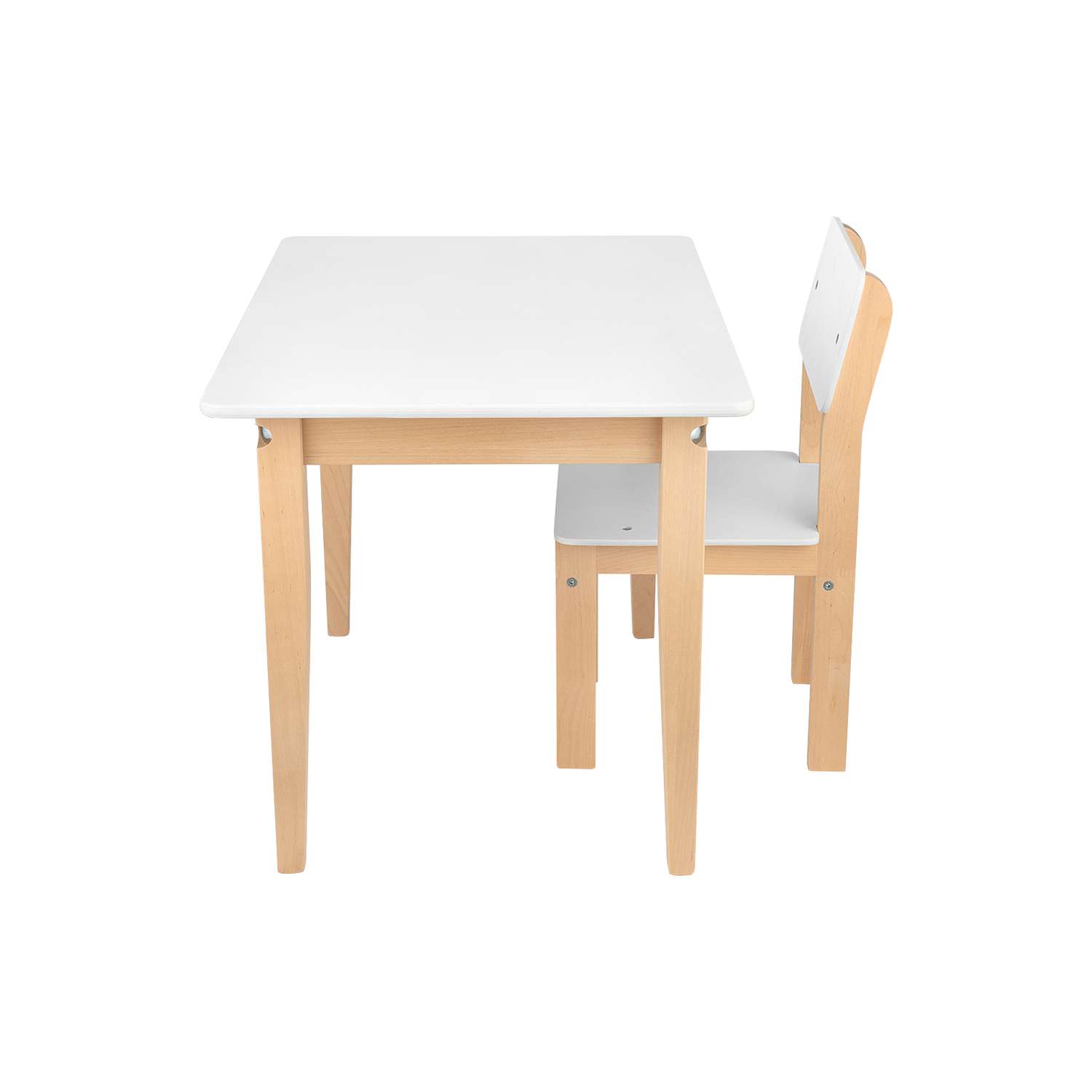 Комплект стол + стул KETT-UP ГУФИ деревянный детский 60х45 см - фото 2