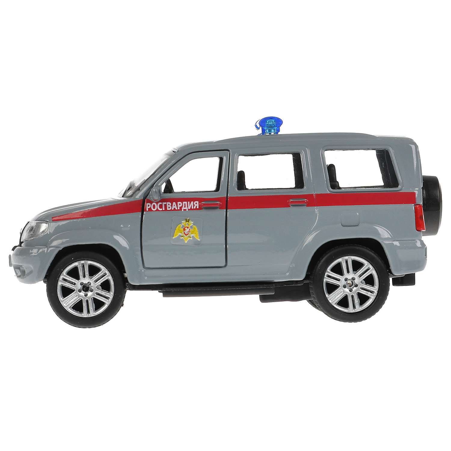 Полицейская машина Технопарк УАЗ Росгвардия 325356 - фото 5