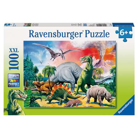 Пазл Ravensburger Среди динозавров XXL (10957) 100 элементов