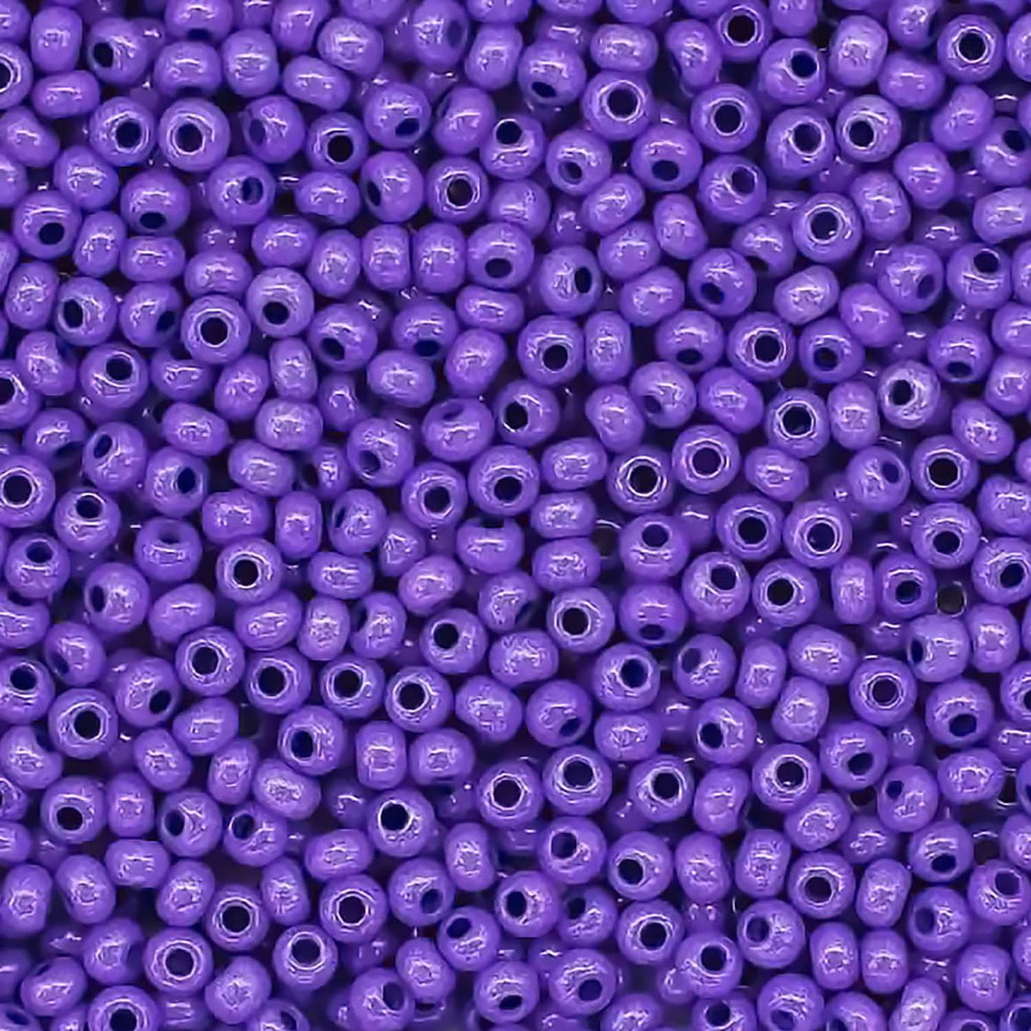 Бисер Preciosa чешский непрозрачный 10/0 20 гр Прециоза 16328 фиолетовый - фото 3