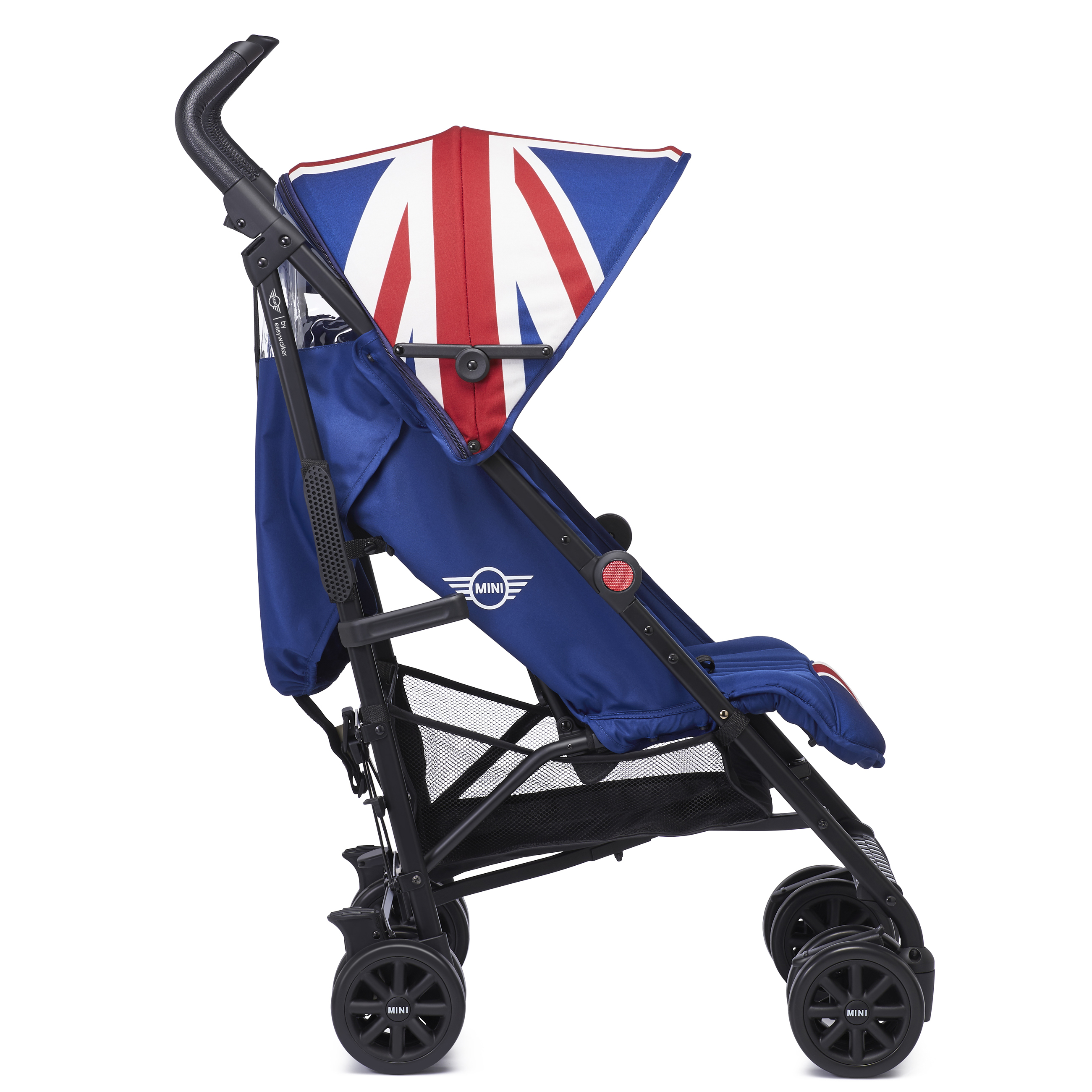 Коляска Easywalker Mini Buggy+ Union Jack Classic с бампером - фото 3