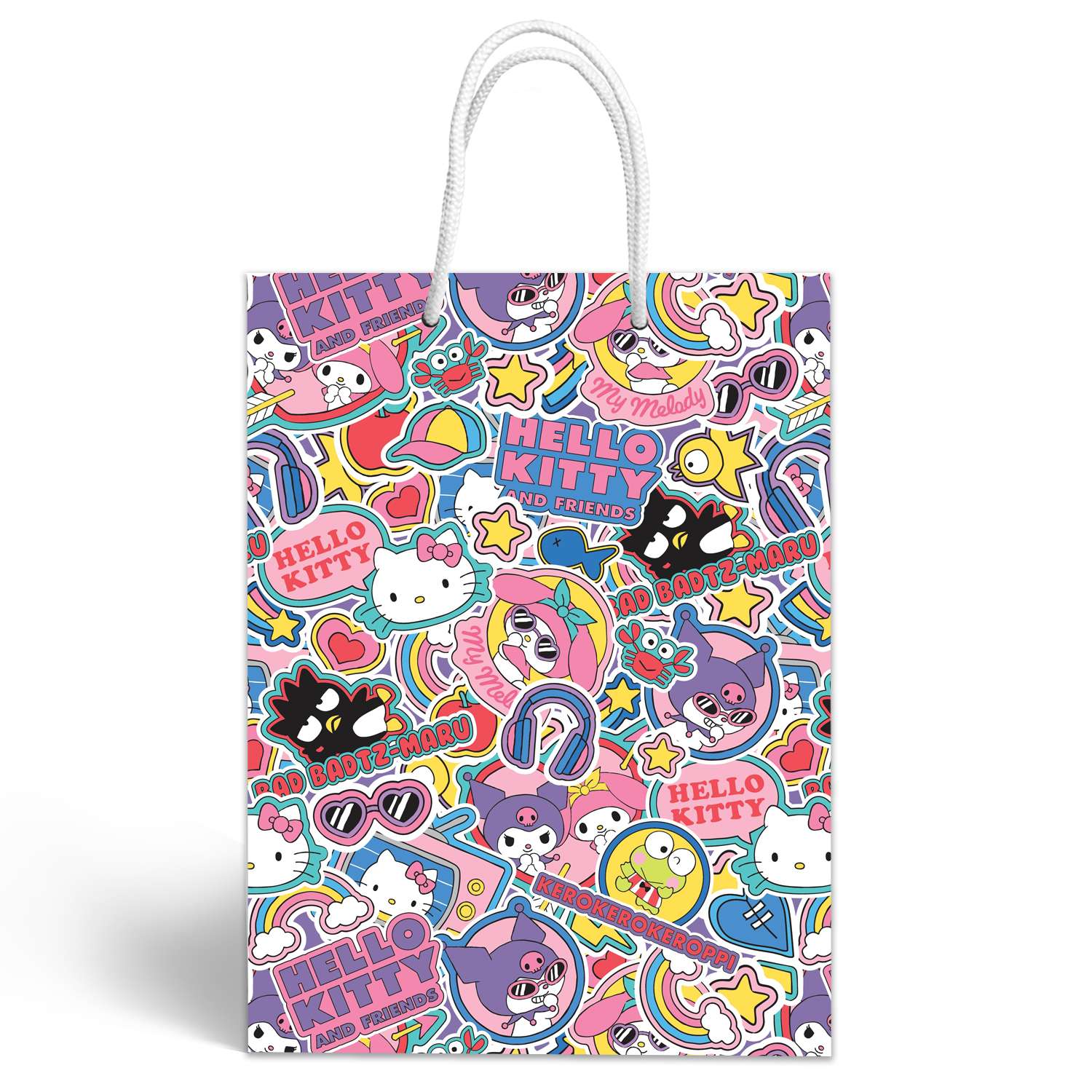 Пакет подарочный ND PLAY Hello Kitty and friends 25*35см 313907 - фото 1