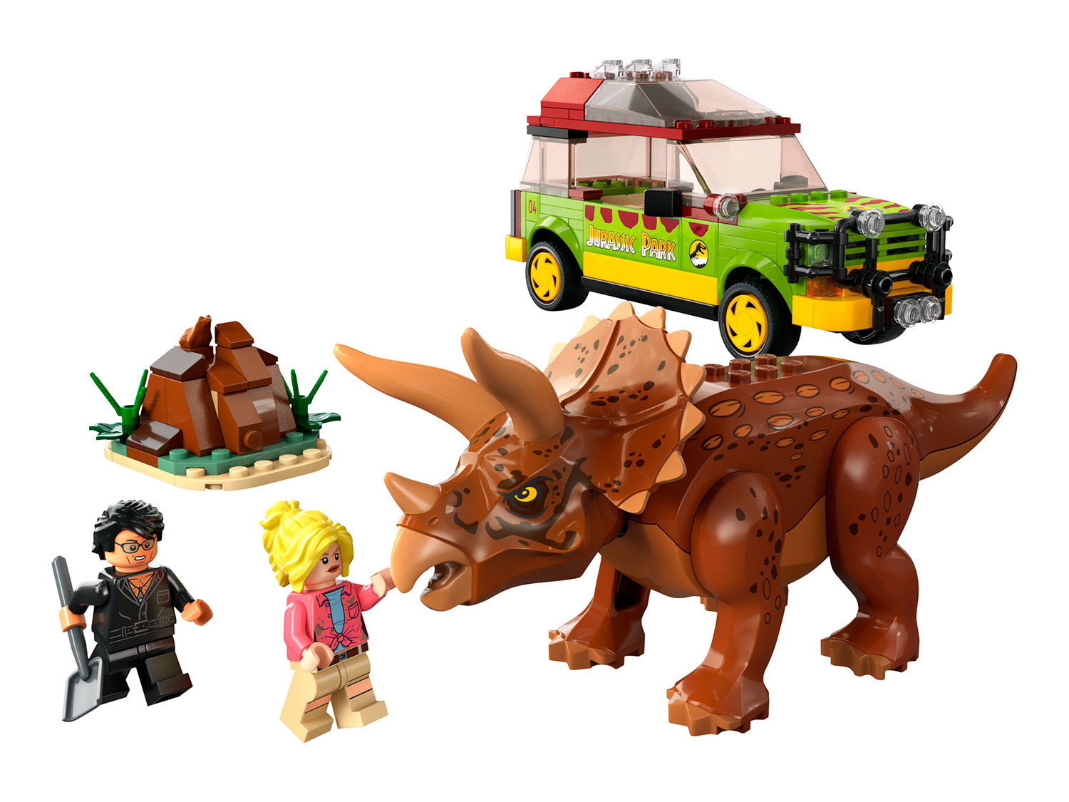 Конструктор LEGO Jurassic World Поиски трицератопса - фото 2