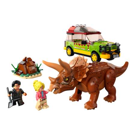 Конструктор LEGO Jurassic World Поиски трицератопса