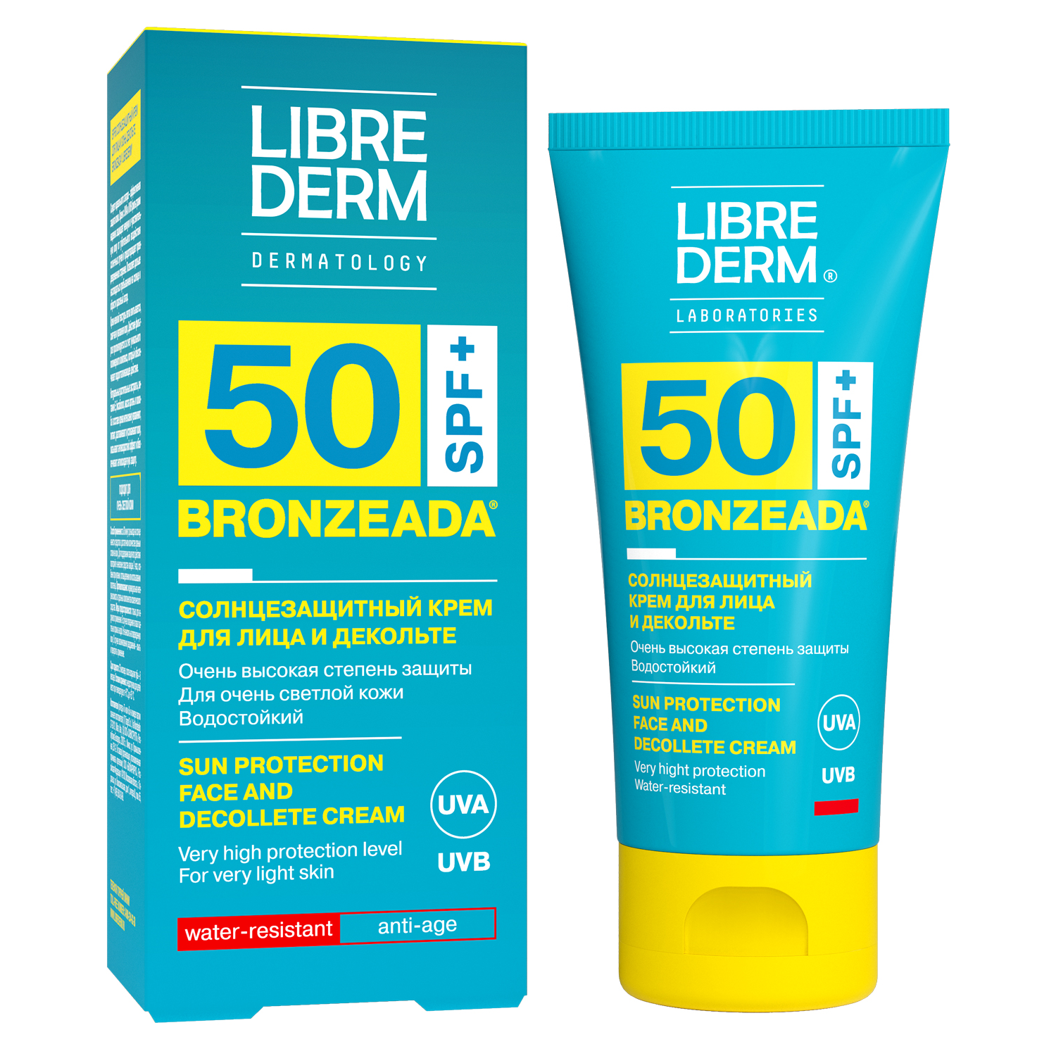 Солнцезащитный крем Librederm Bronzeada для лица и зоны декольте SPF50 - фото 11