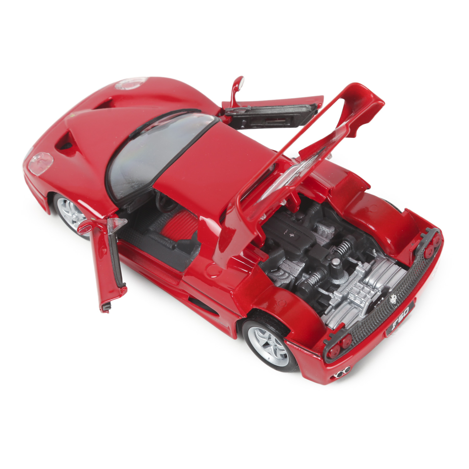 Автомобиль BBurago Ferrari 1:24 красный 18-26010 - фото 7