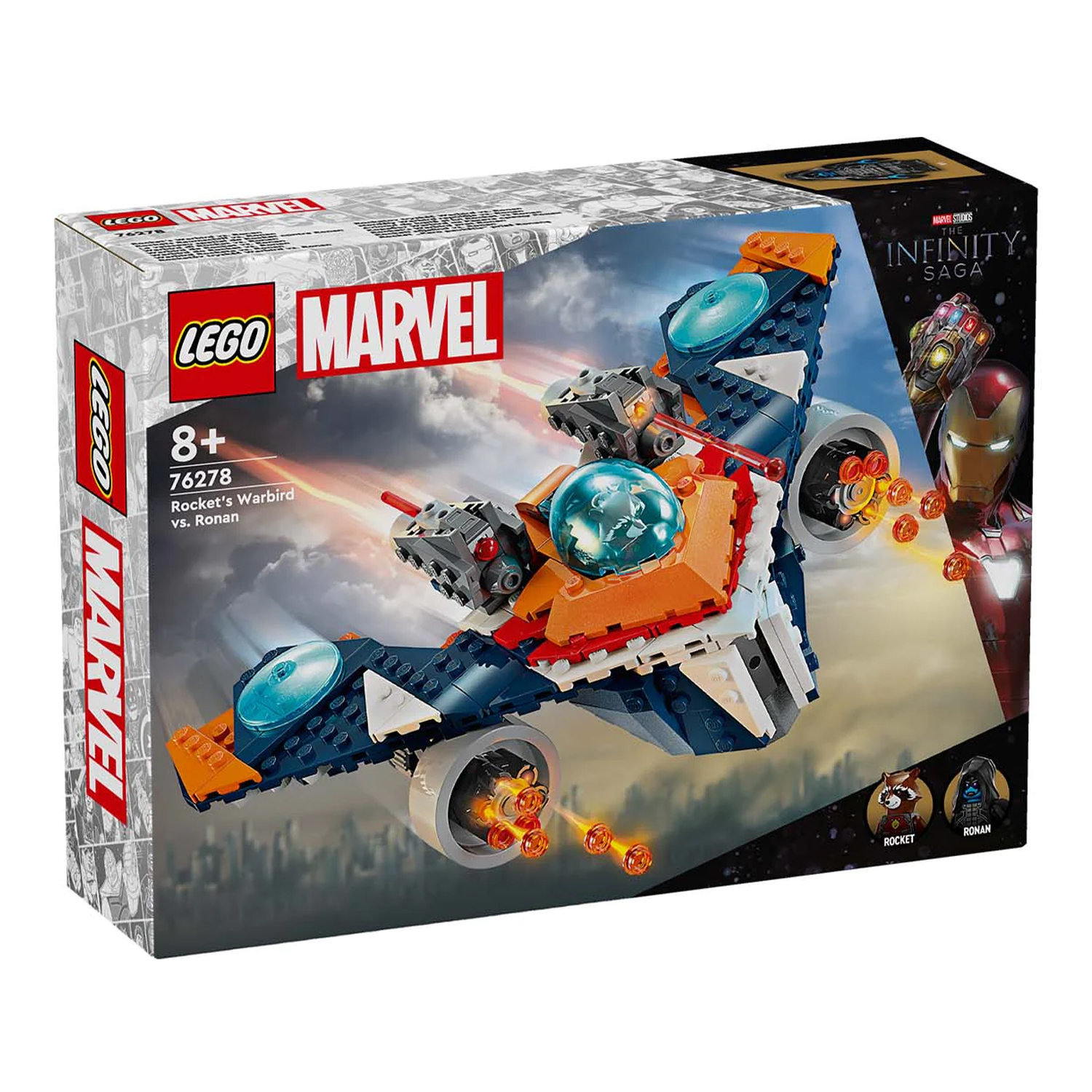 Конструктор детский LEGO Marvel Боевая птица Ракеты против Ронана 76278 - фото 14