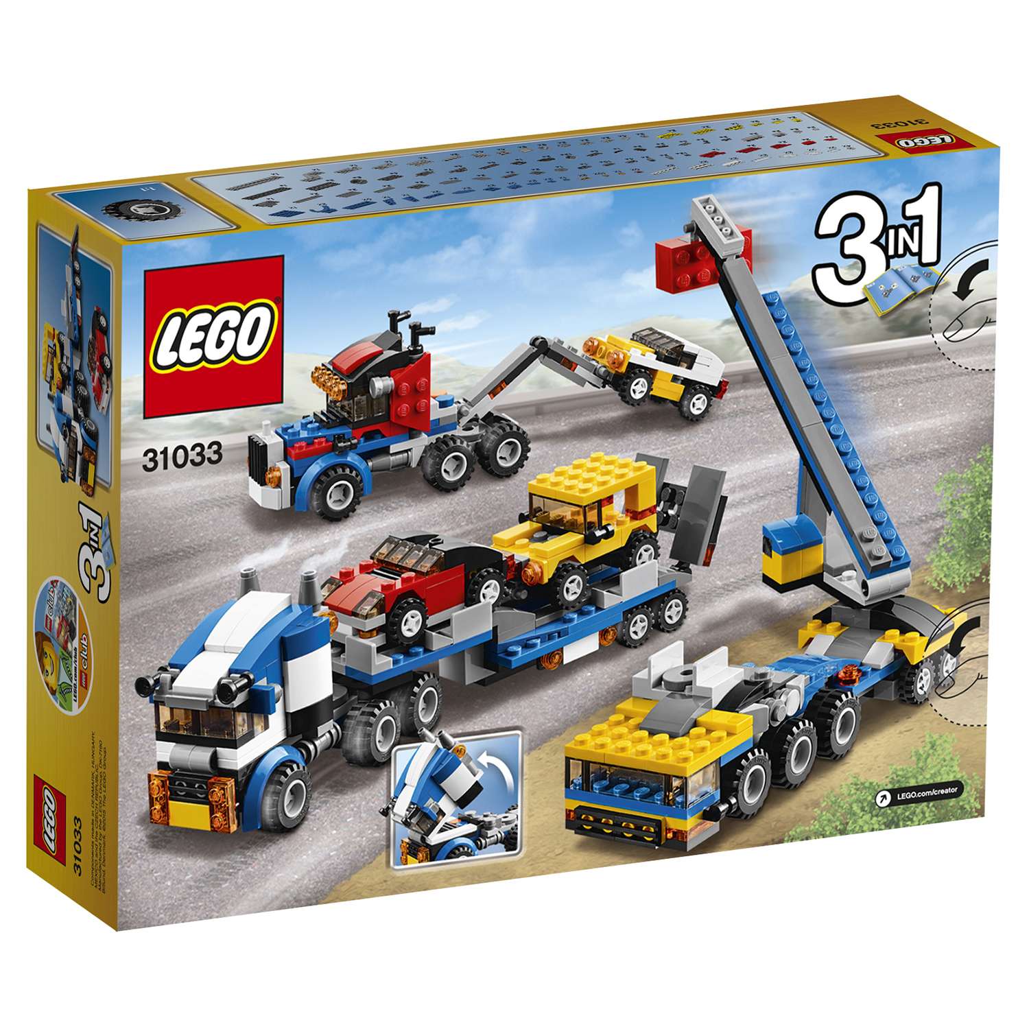 Конструктор LEGO Creator Автотранспортер (31033) - фото 3