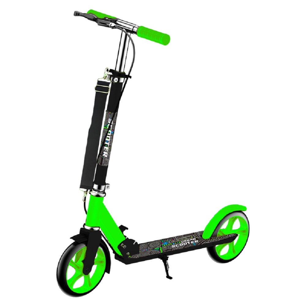 Самокат Perfetto Sport Urban Scooter PS-705 зелёный - фото 1