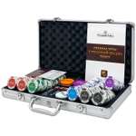 Покерный набор HitToy Monte Carlo 300 фишек с номиналом в чемодане