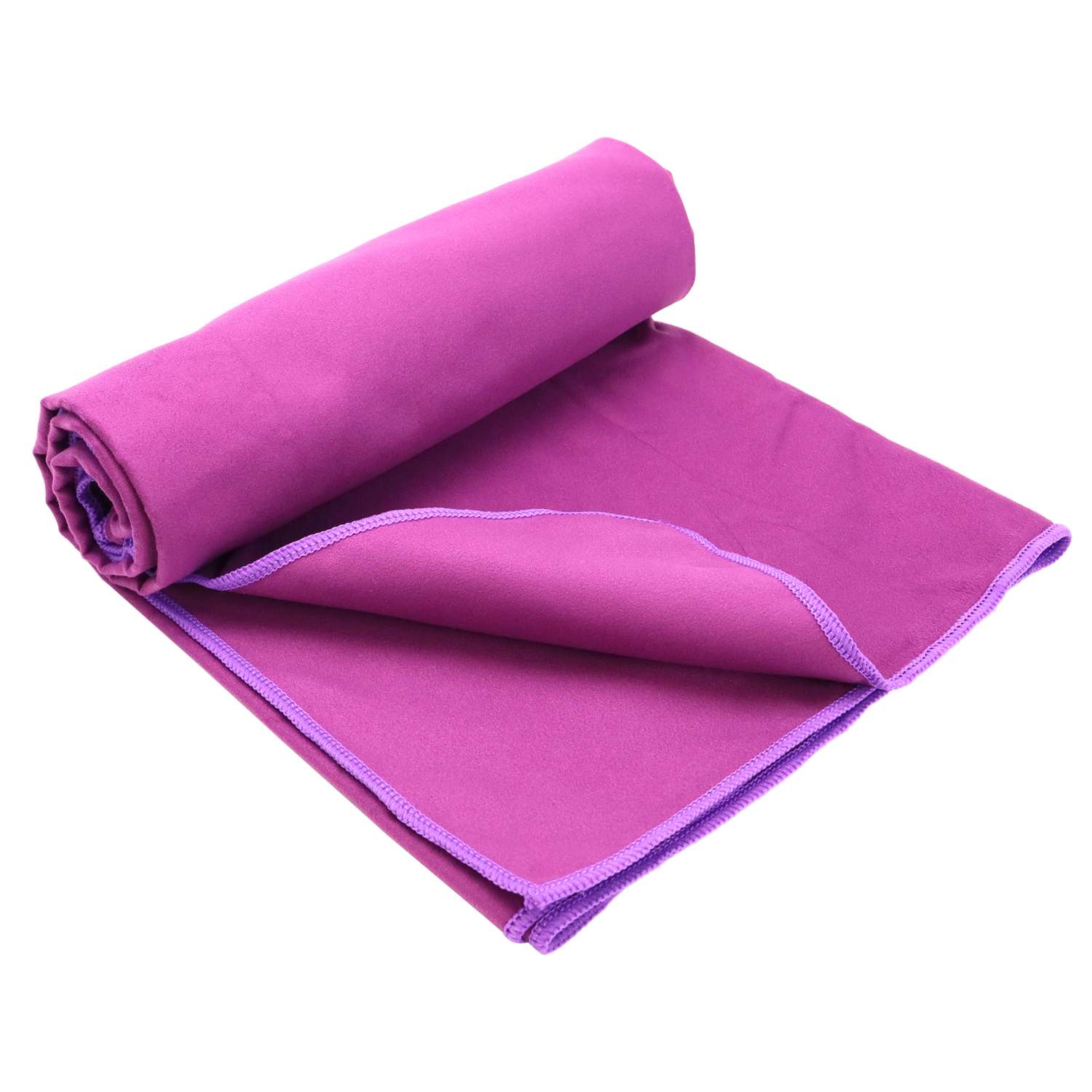 Полотенце ND Play спортивное из микрофибры 76*152 см цвет фиолетовый - фото 3